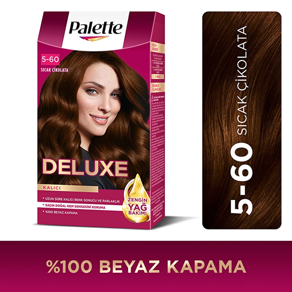 Palette Deluxe Saç Boyası 5-60 Sıcak Çikolata