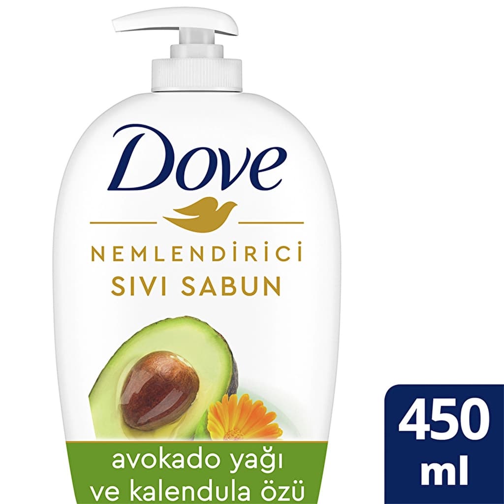 Dove Dove Avokado Yağı ve Kalendula Özü Sıvı Sabun 450 ml