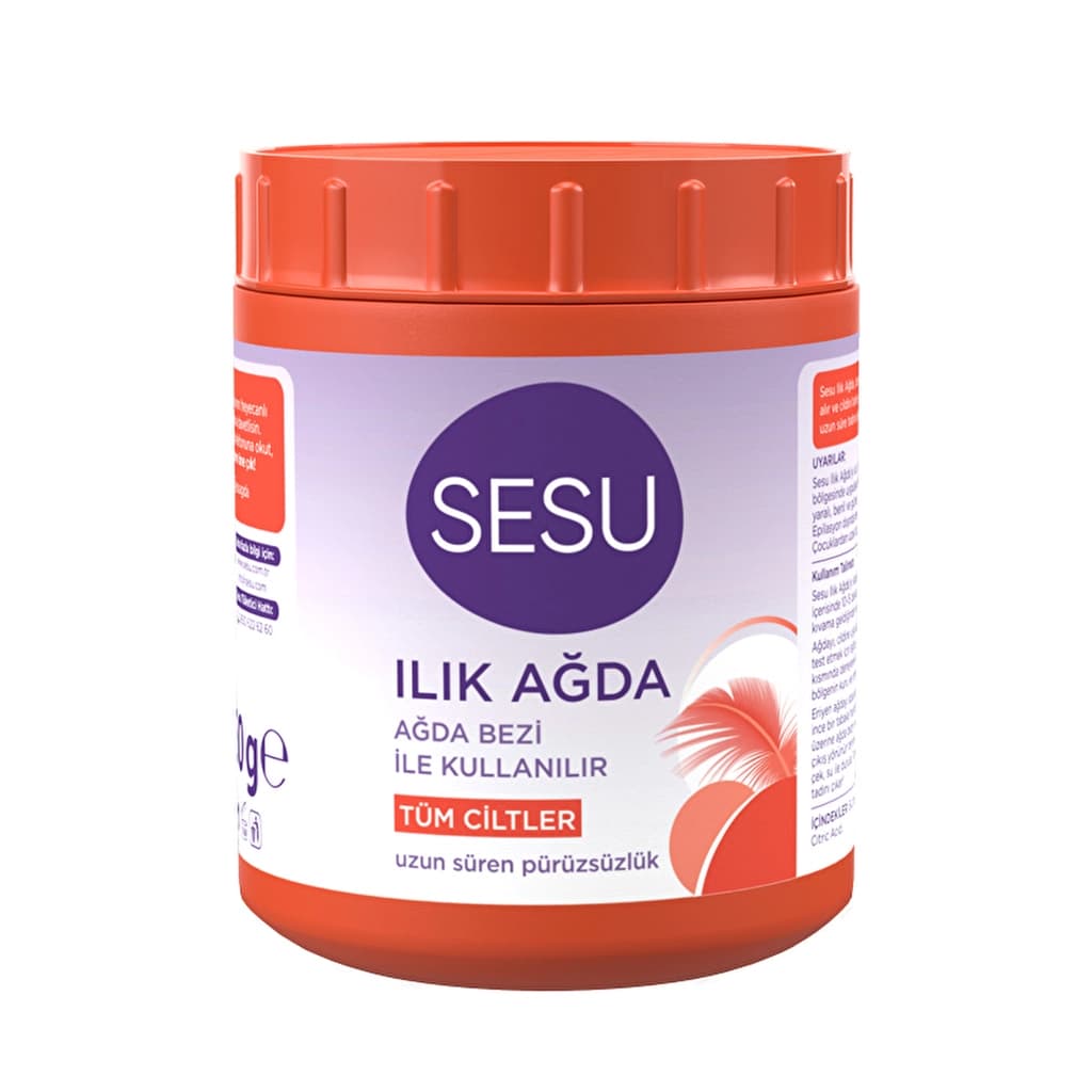 Sesu Ilık Ağda Turuncu 250 gr