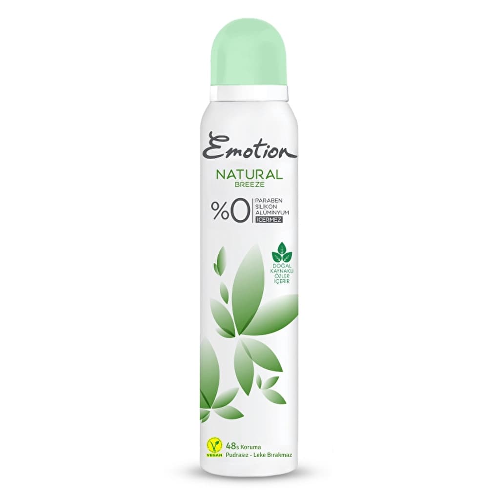 Emotion Deodorant Sprey Kadın Natural Breeze 200 ml