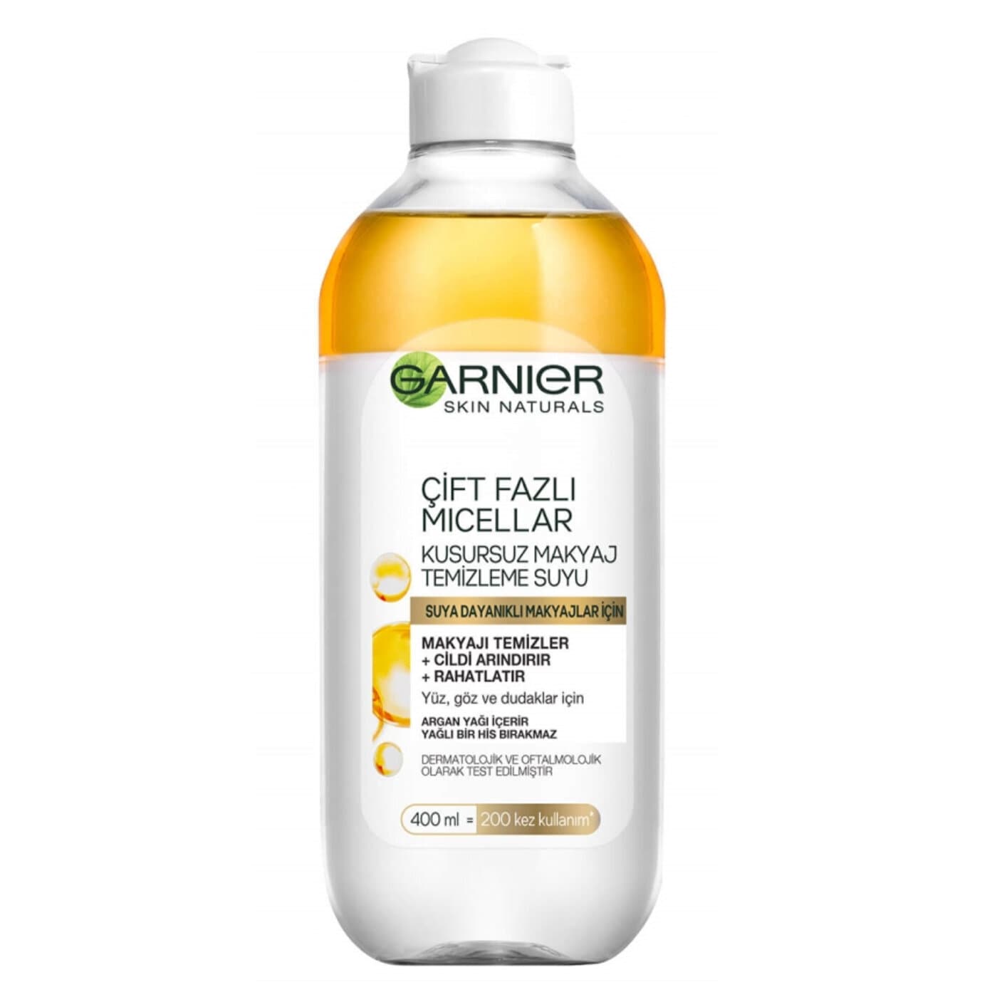 Garnier Çift Fazlı Micellar Kusursuz Makyaj Temizleme Suyu 400 ml