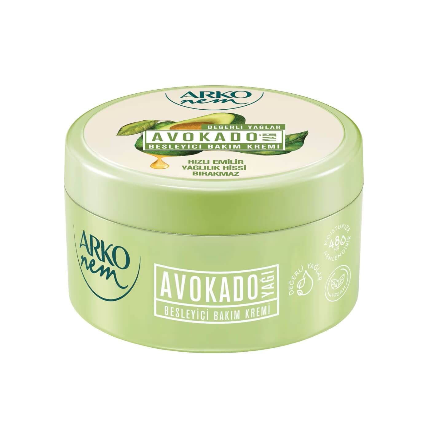 Arko Nem Arko Nem Değerli Yağlar El ve Vücut Krem Avokado, 250 ml