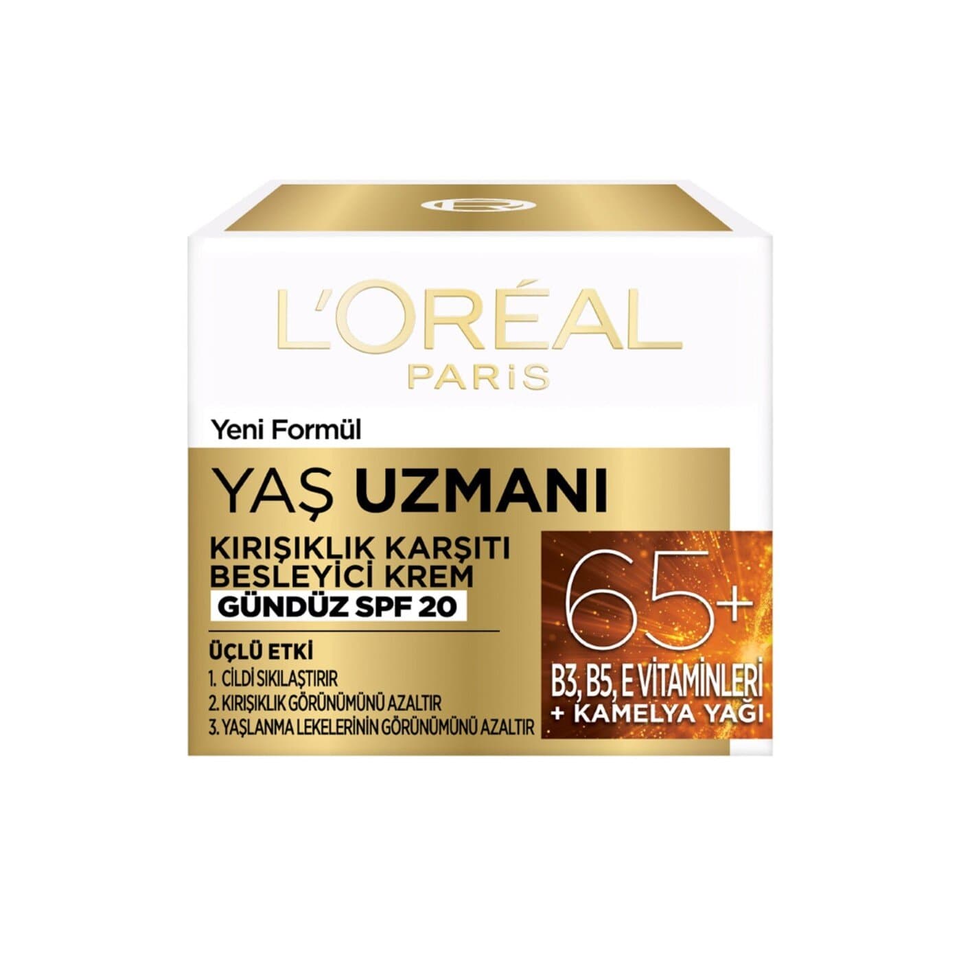 L’Oréal Paris L’Oréal Paris Yaş Uzmanı 65+ Kırışıklık Karşıtı Besleyici Krem, 50 ml