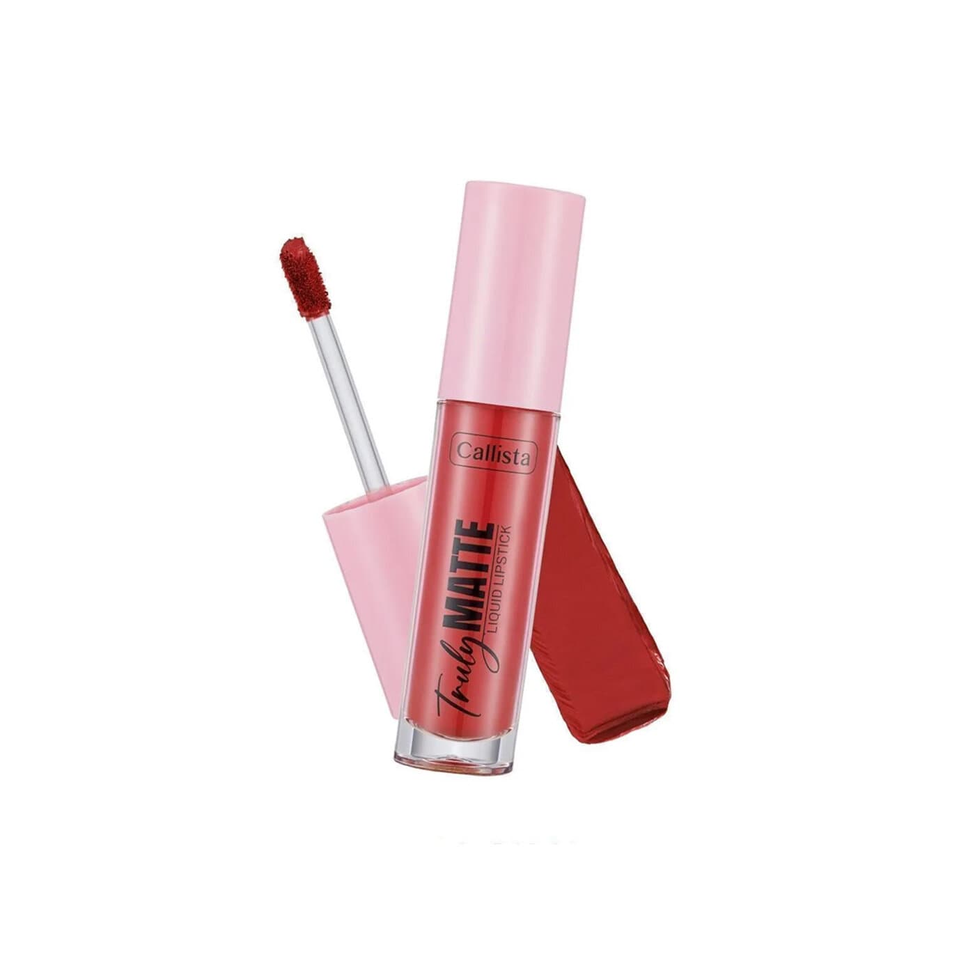 Callista Callista Truly Matte Liquid Lipstick Mat Likit Ruj 405 Peachy Queen Pembe