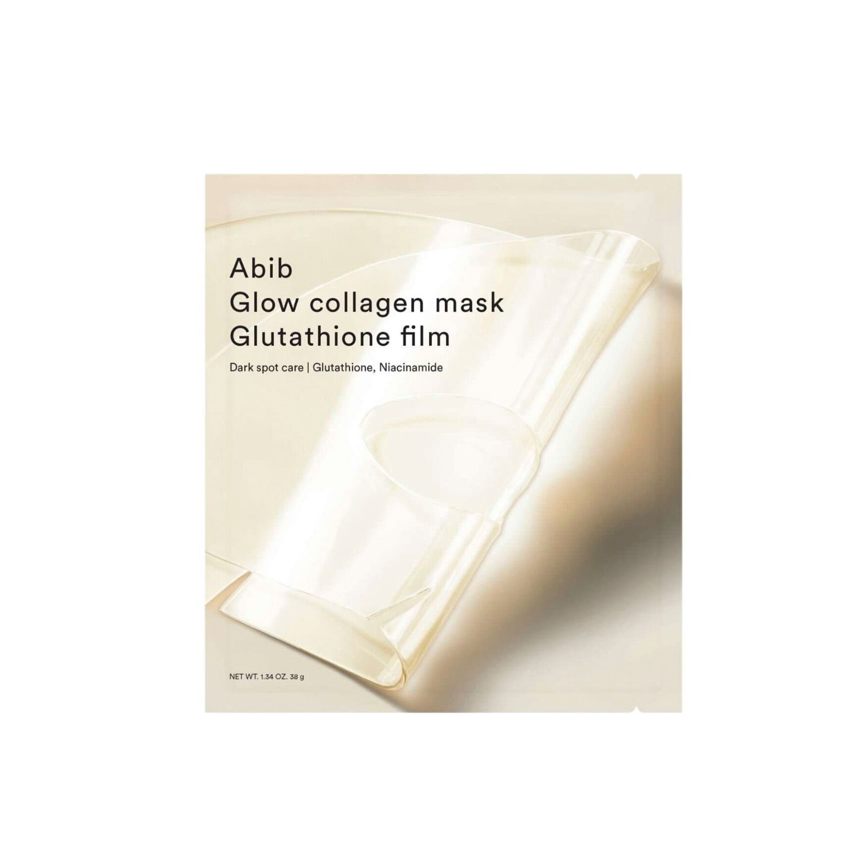 Abib Abib Glow Collagen Mask Glutathione Film 38 gr