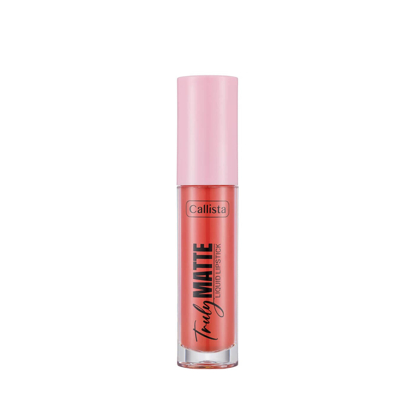Callista Callista Truly Matte Liquid Lipstick Mat Likit Ruj 405 Peachy Queen Pembe