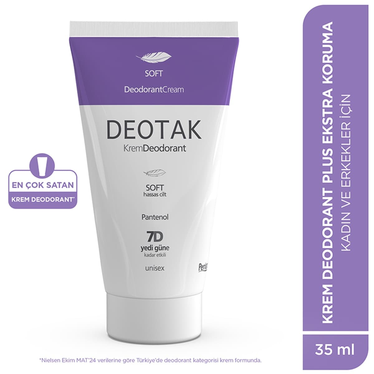 Deotak Deotak Soft Krem Deodorant 35 ml