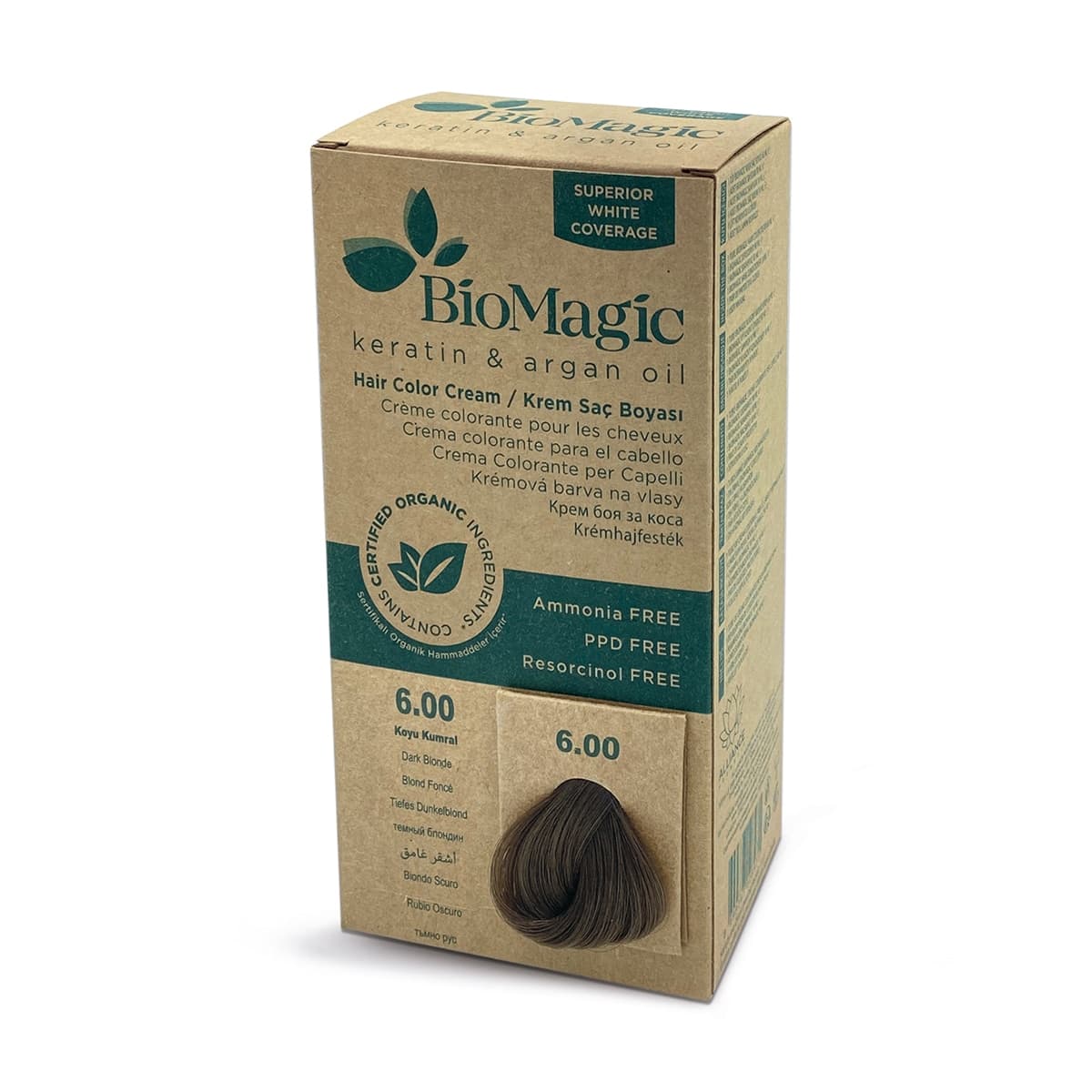 Biomagic Biomagic Saç Boyası Koyu Kumral No: 6.00