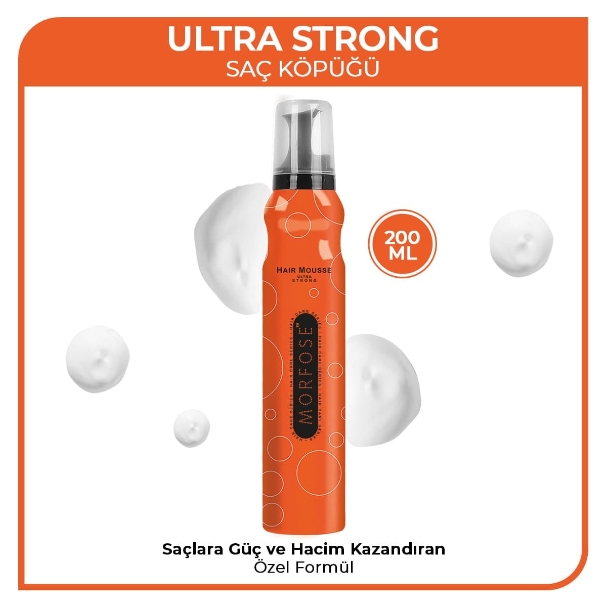 Morfose Morfose Ultra Strong Saç Köpüğü 200 ml