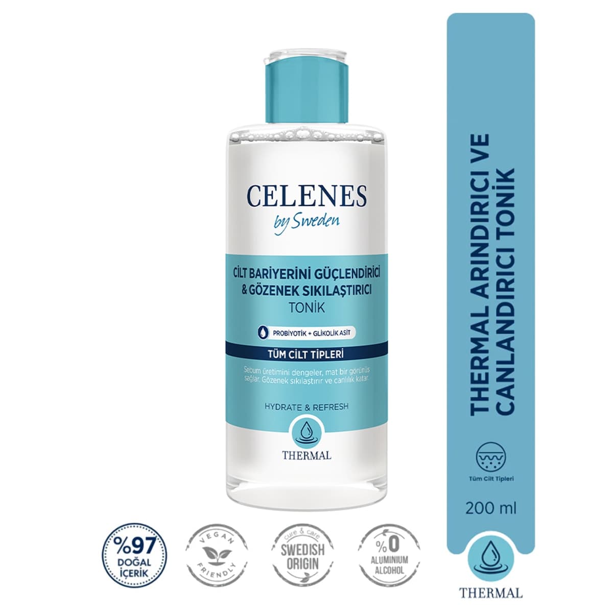 Celenes Celenes Thermal Arındırıcı Canlandırıcı Tonik 200 ml