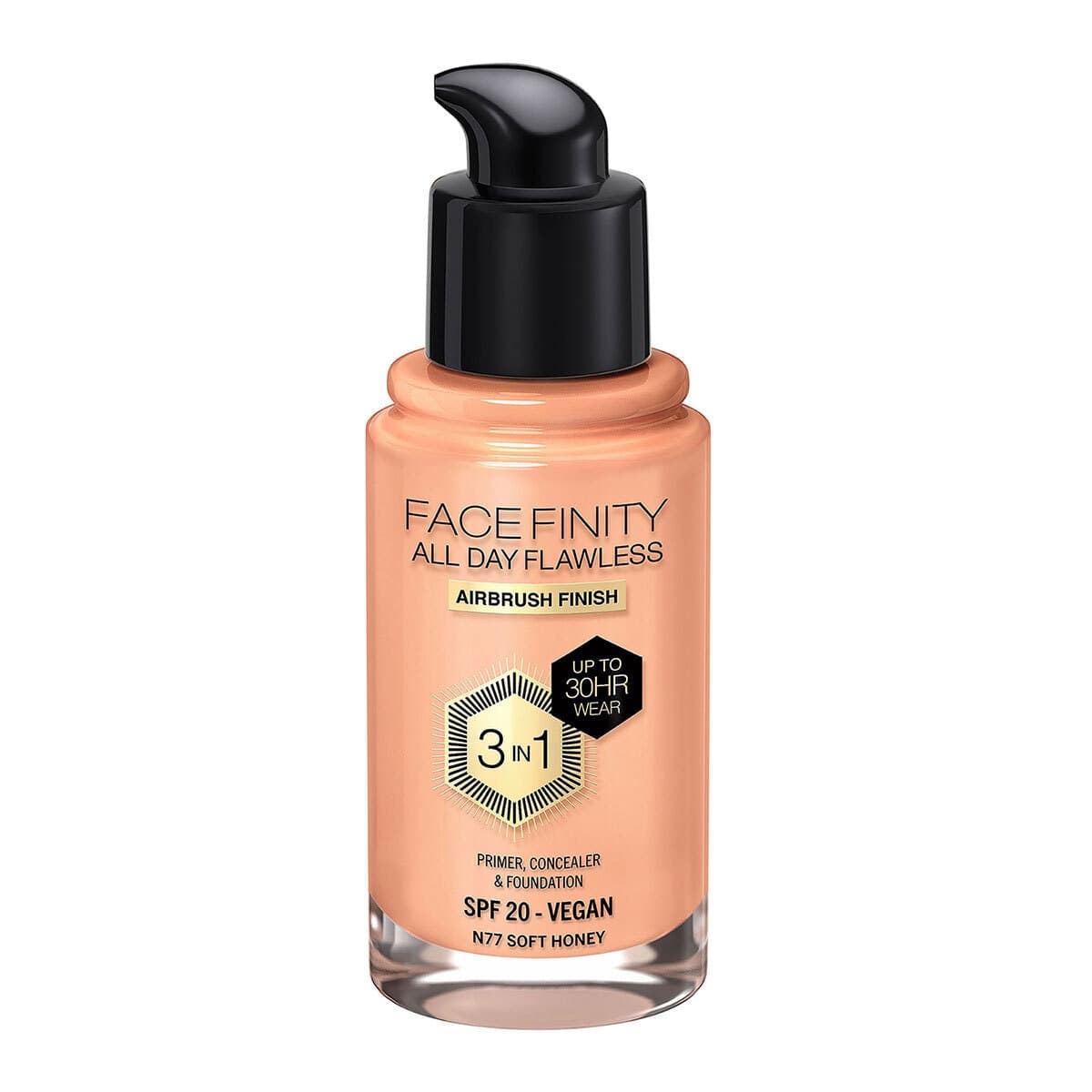 Max Factor Max Factor Facefinity 3in1 Fondöten Soft Honey 77