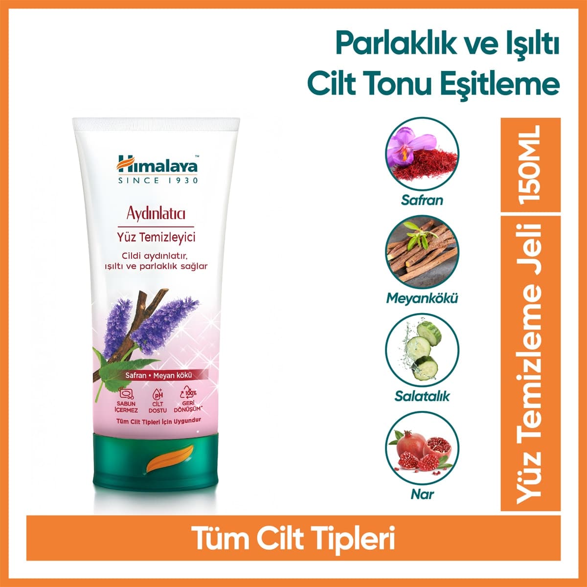 Hi̇malaya Himalaya Aydınlatıcı Yüz Temizleyici 150 ml