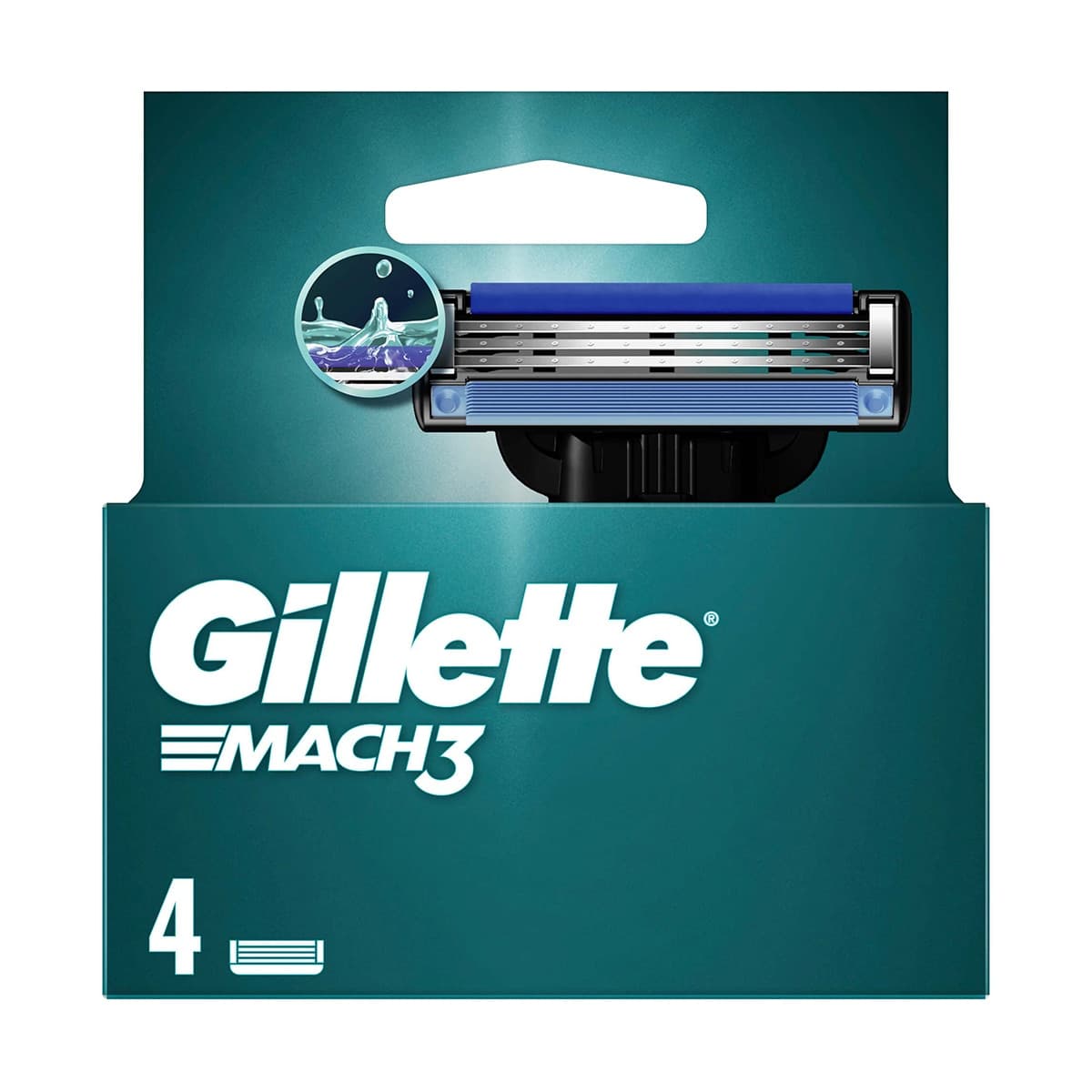 Gillette Gillette Mach3 Yedek Tıraş Bıçağı 4 Adet