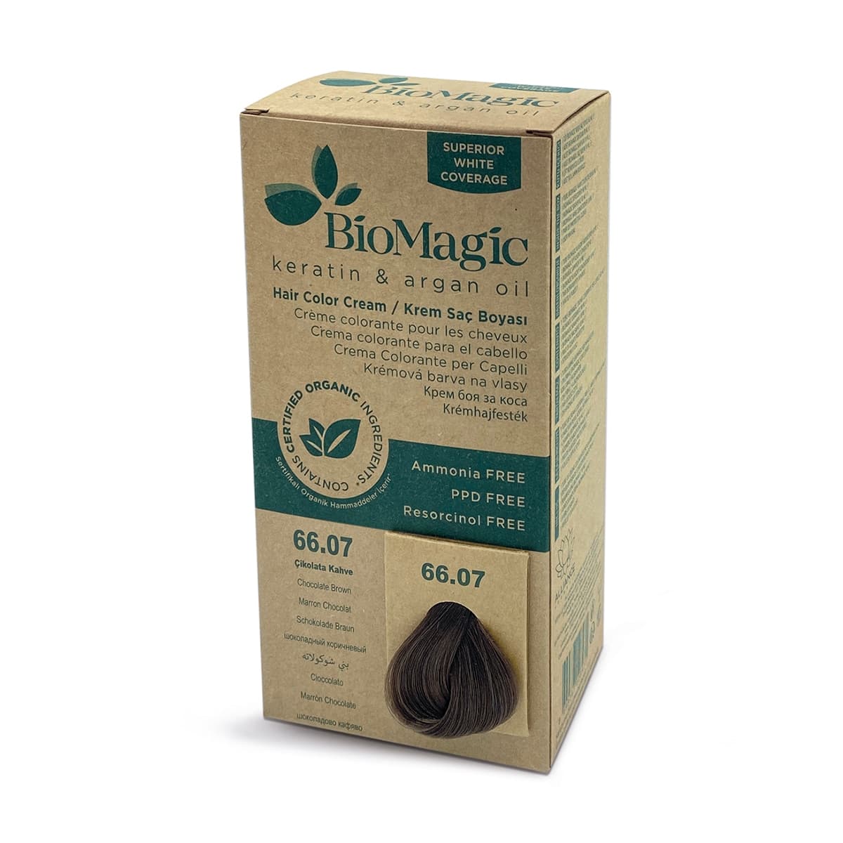 Biomagic Biomagic Saç Boyası Çikolata Kahve No: 66.07