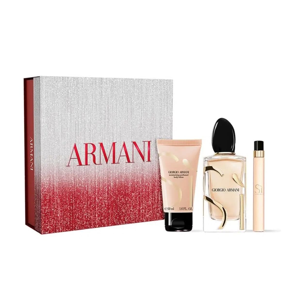 G Armani Giorgio Armani Si Kadın Parfüm Seti EDP 100 ml + 10 ml + Vücut Losyonu 50 ml