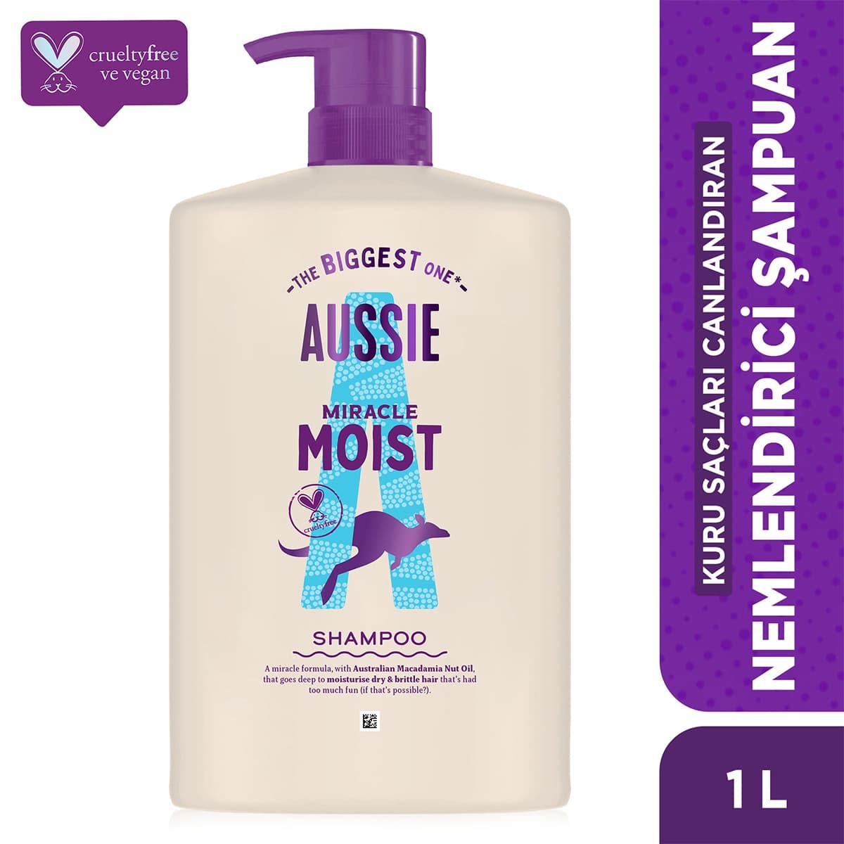 Aussie Aussie Miracle Moist Nemlendirici Şampuan 1 lt
