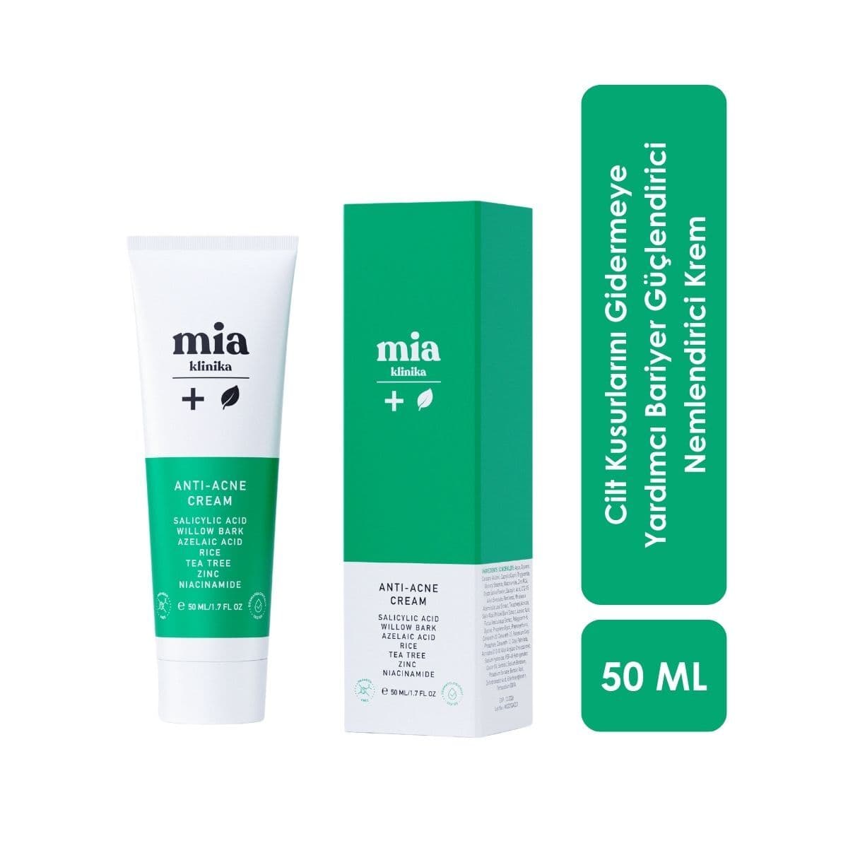 Mia Klinika Mia Klinika Sivilce ve Akne Karşıtı Kremi 50 ml