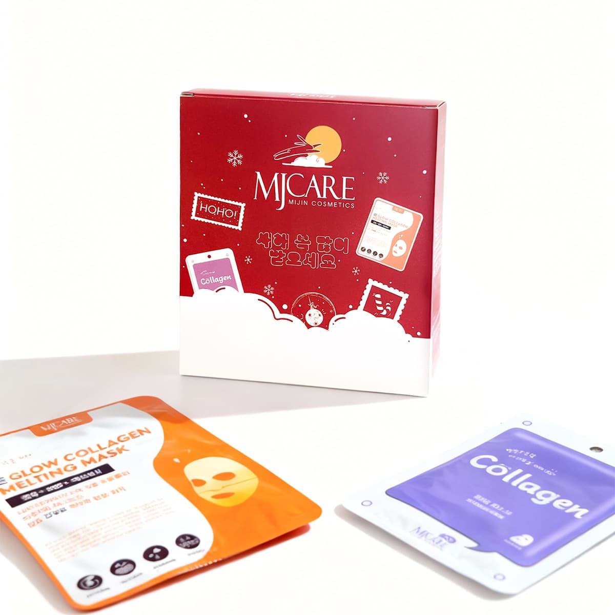 Mjcare Mjcare Collagen Melting Maske 40 ml + Collagen Maske 8 ml Yılbaşı Set