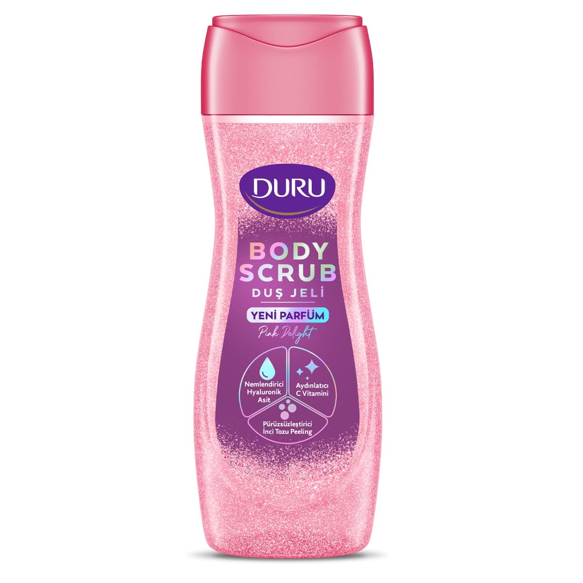 Duru Body Scrub Duş Jeli Pink Delight 450 ml
