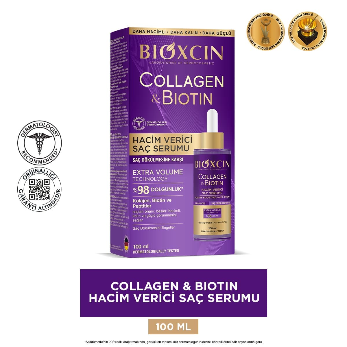Bioxcin Bioxcin Saç Serum Collagen Biotin 100 ml